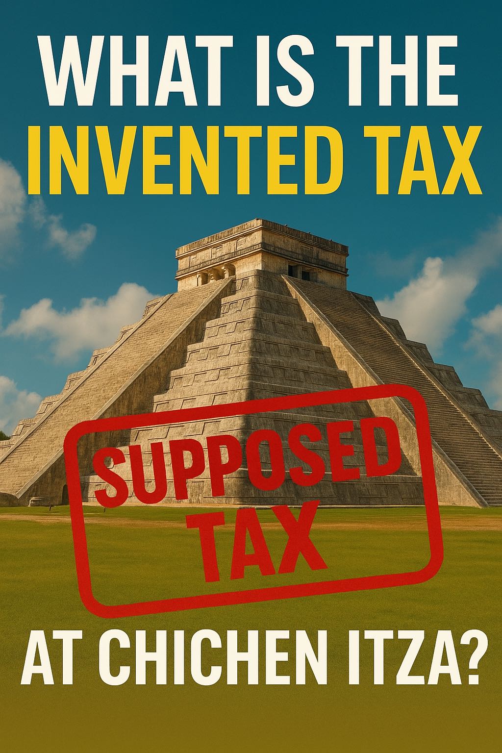 chichen itza fake tax